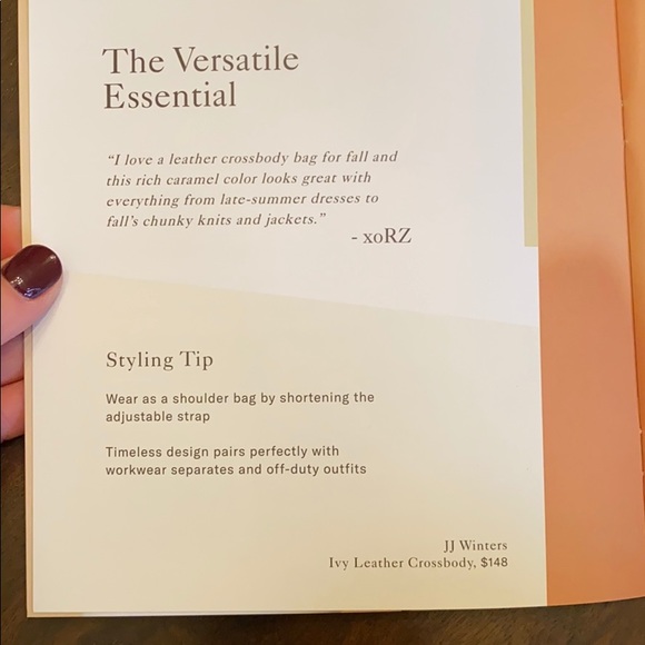 JJ Winters ivy Leather Crossbody - Picture 7 of 8